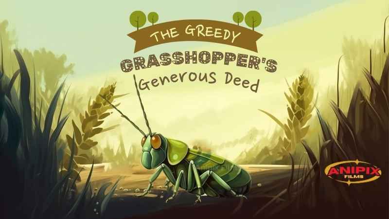 The Greedy Grasshoppers Generous Deed